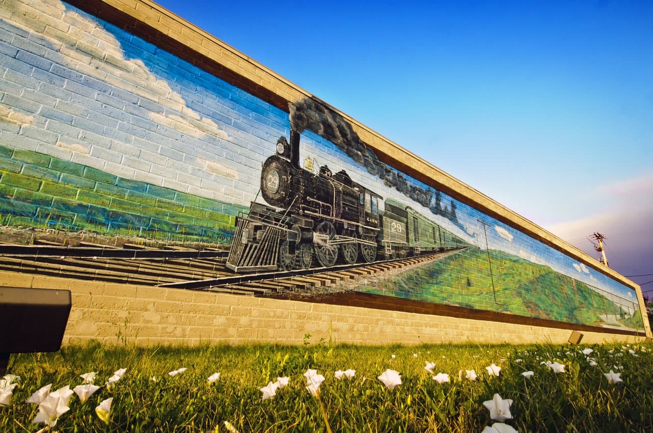 Downtown Huron Mural