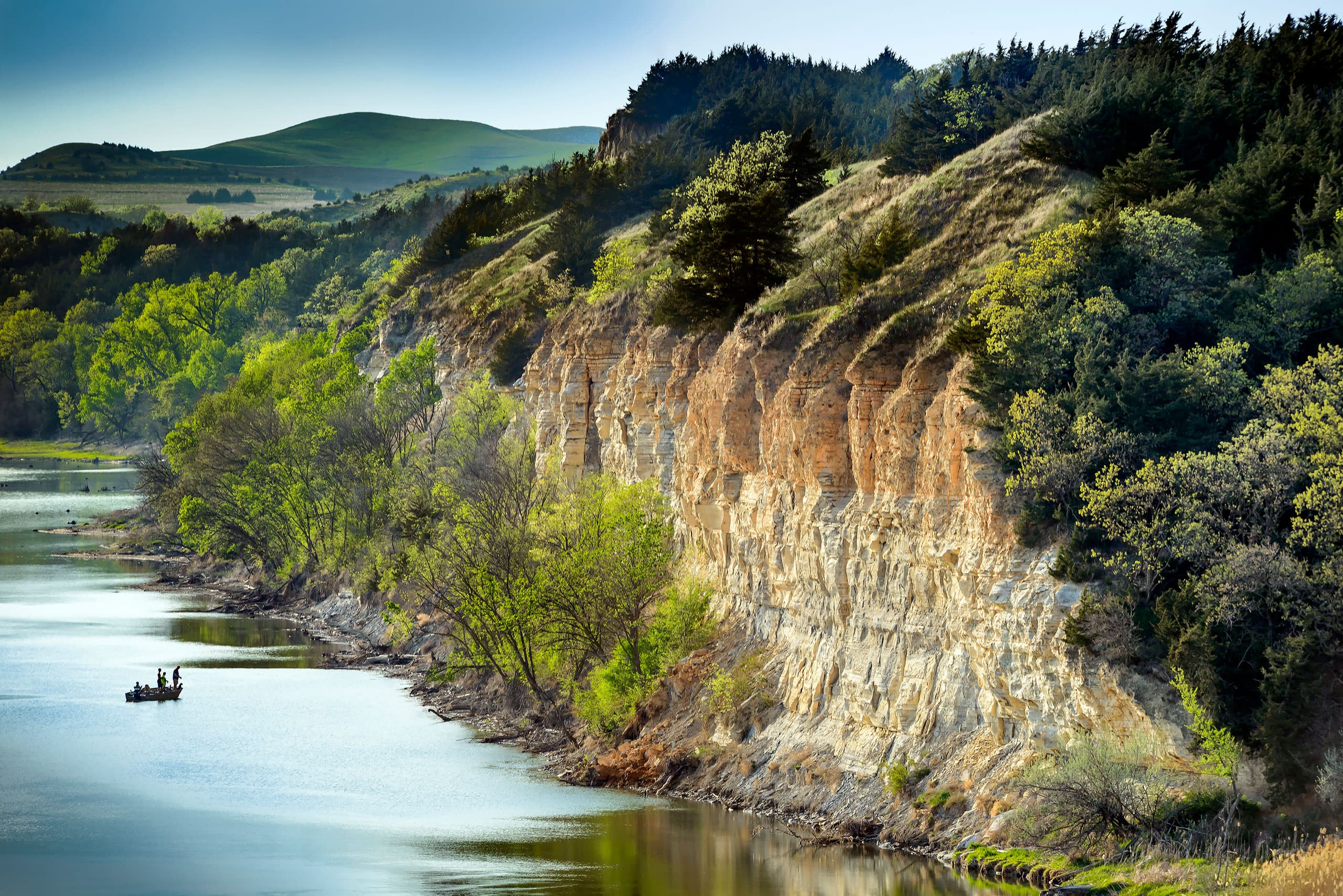 Missouri River, South Dakota, near Yankton