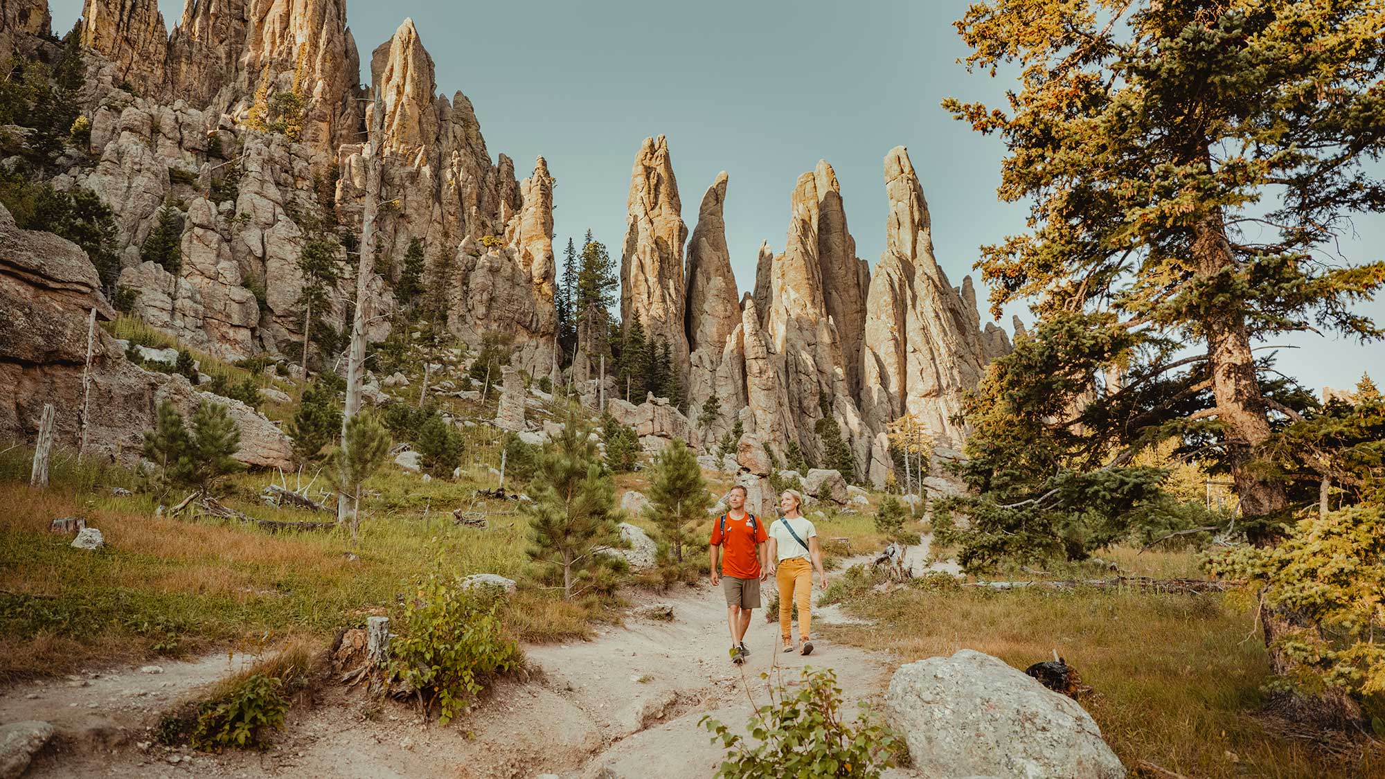 A couple hikes through the striking Needles formation in the Black Hills of South Dakota.