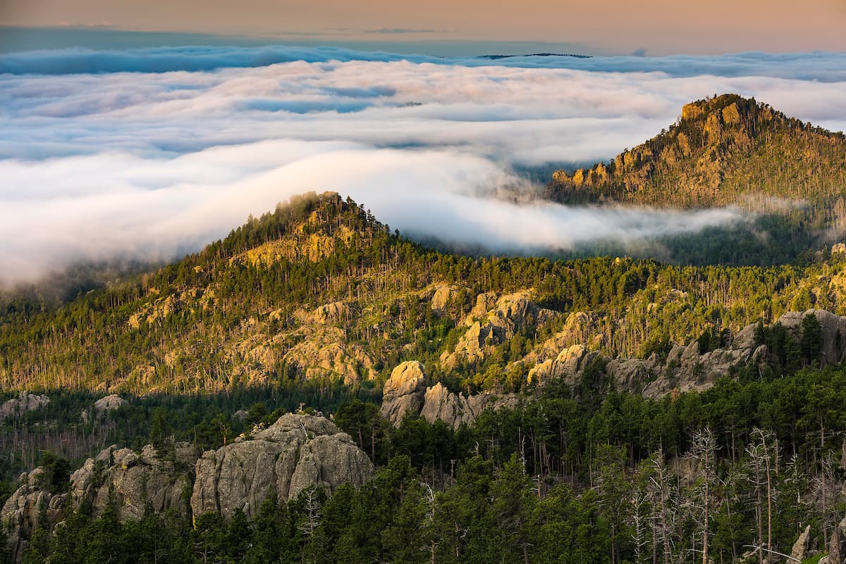 Needles Highway sunrise