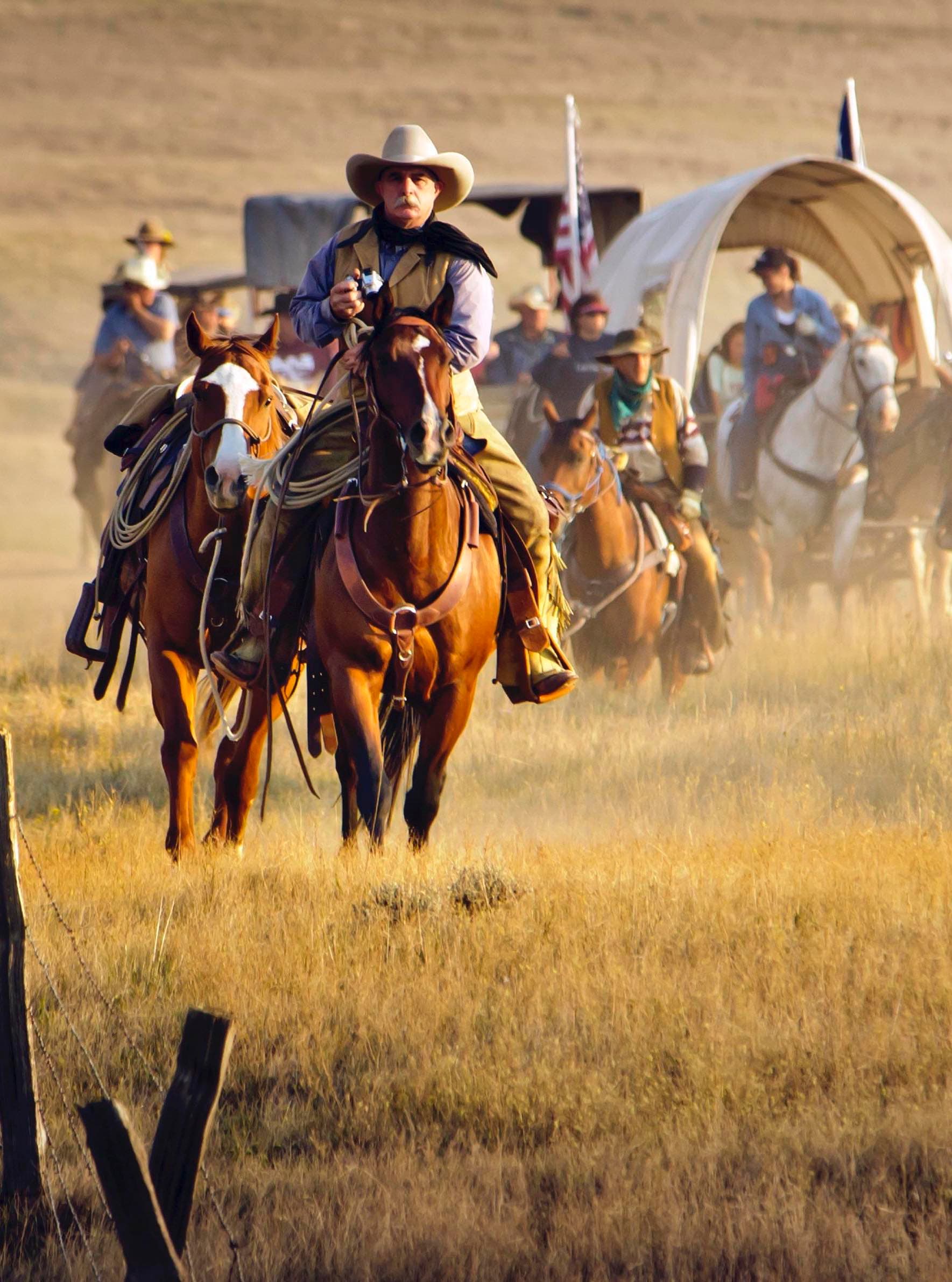 Wagon Train in South Dakota