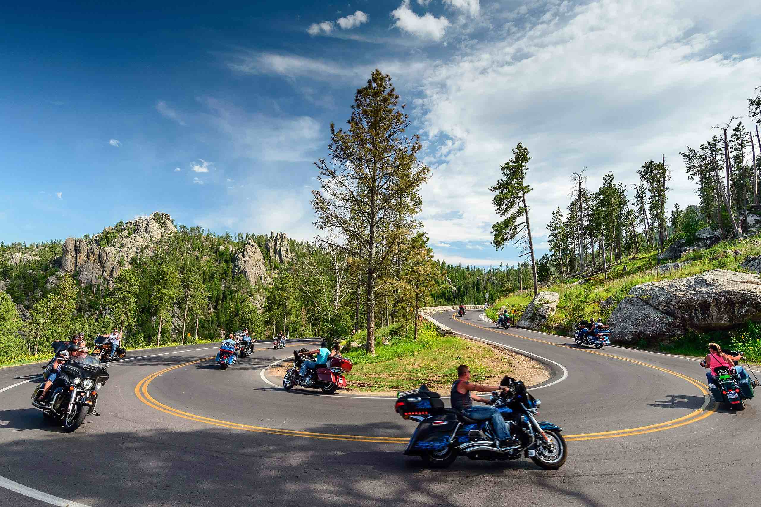 Needles Highway motorcycles