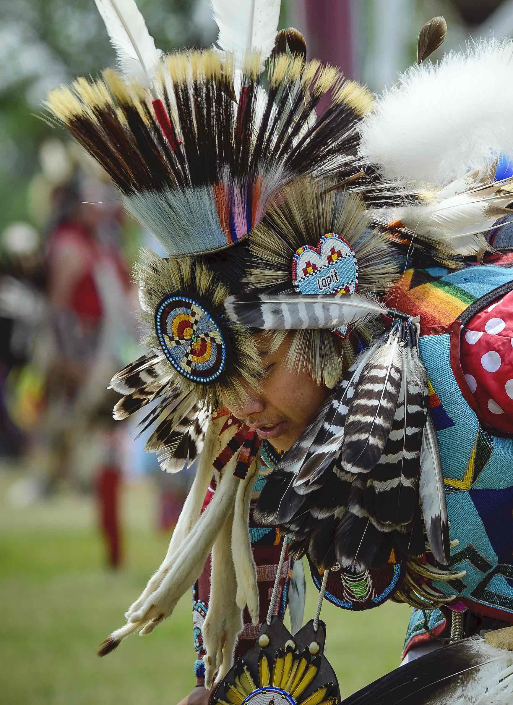 Powwow dancer