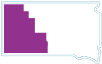 Icon showing the Black Hills Farmers Market event is the West Region