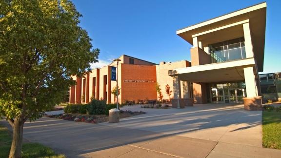 Auf dem Campus der South Dakota State Universität