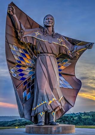 Dignity Statue Chamberlain South Dakota