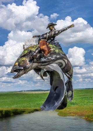 John Lopez Fishing Cowboy Mobridge
