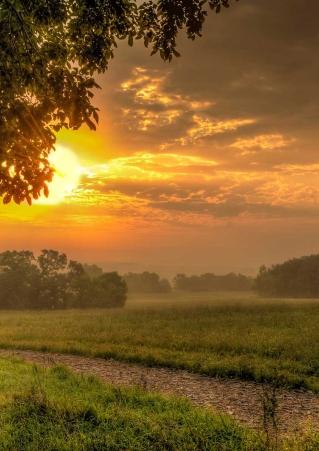 Tramonto al Good Earth State Park