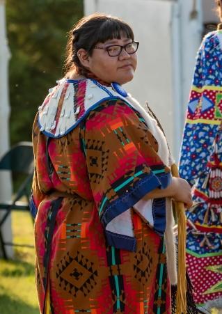 Powwow Dancer White River Wacipi August 2019