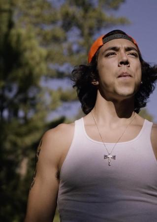 Mato Wayuhi whistling on hike in Black Hills of South Dakota