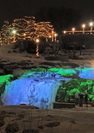 Snow in Falls Park