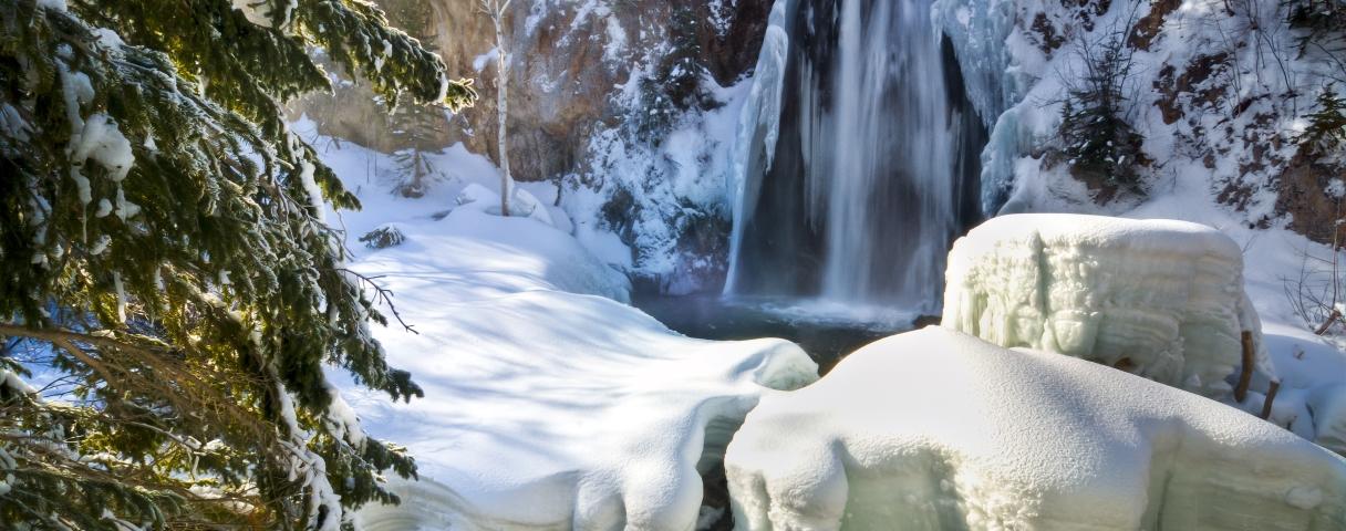 Winter, Spearfish Falls