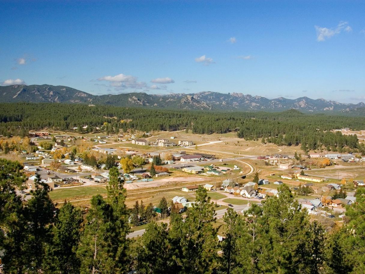 Huge view from Custer Skywalk