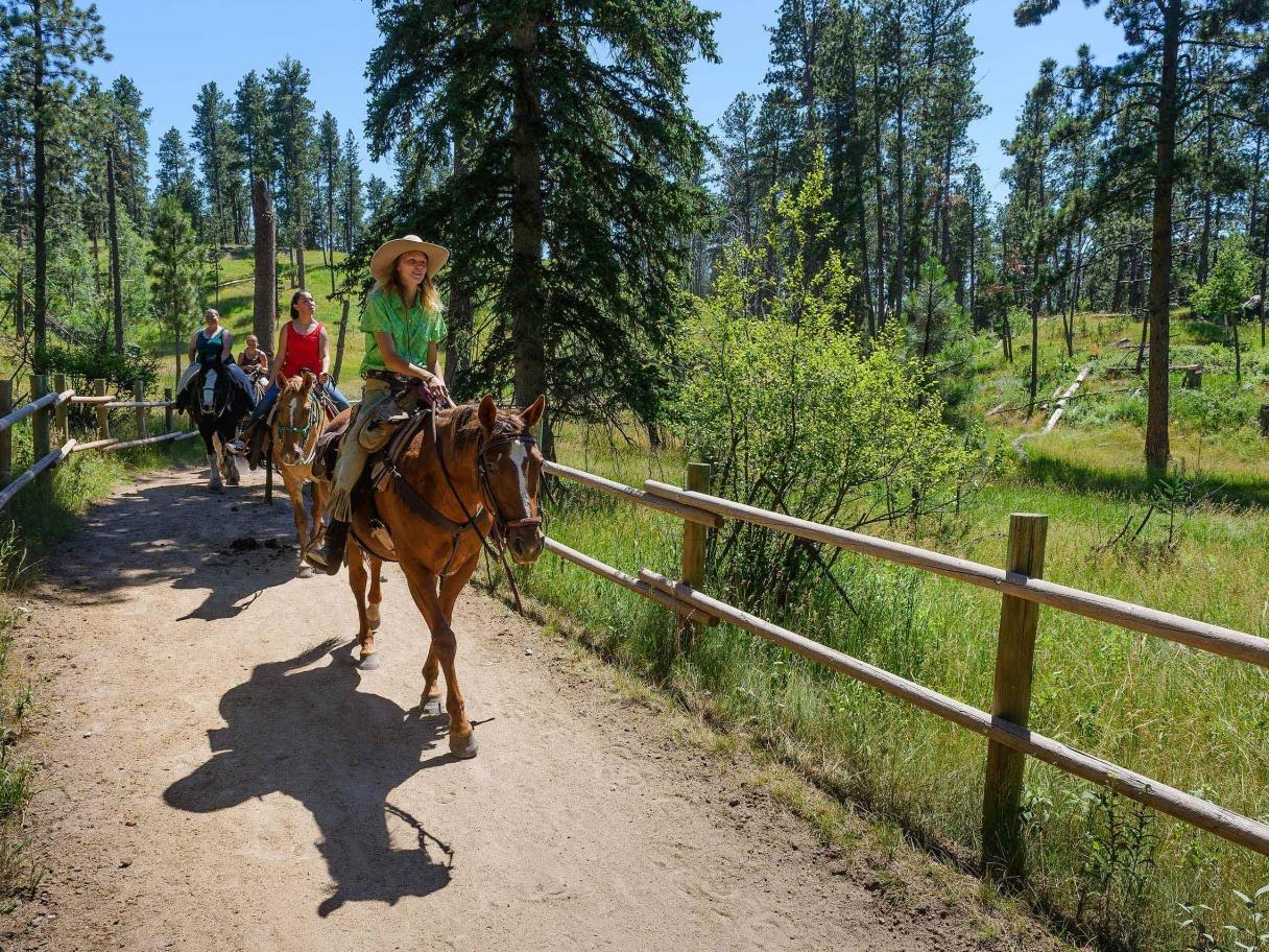 Horseback Riding in Palmer Gulch
