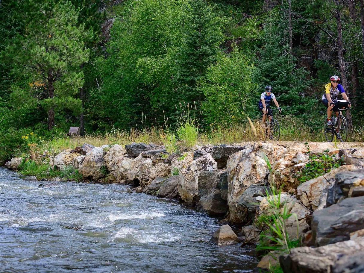 Mickelson Trail Biking