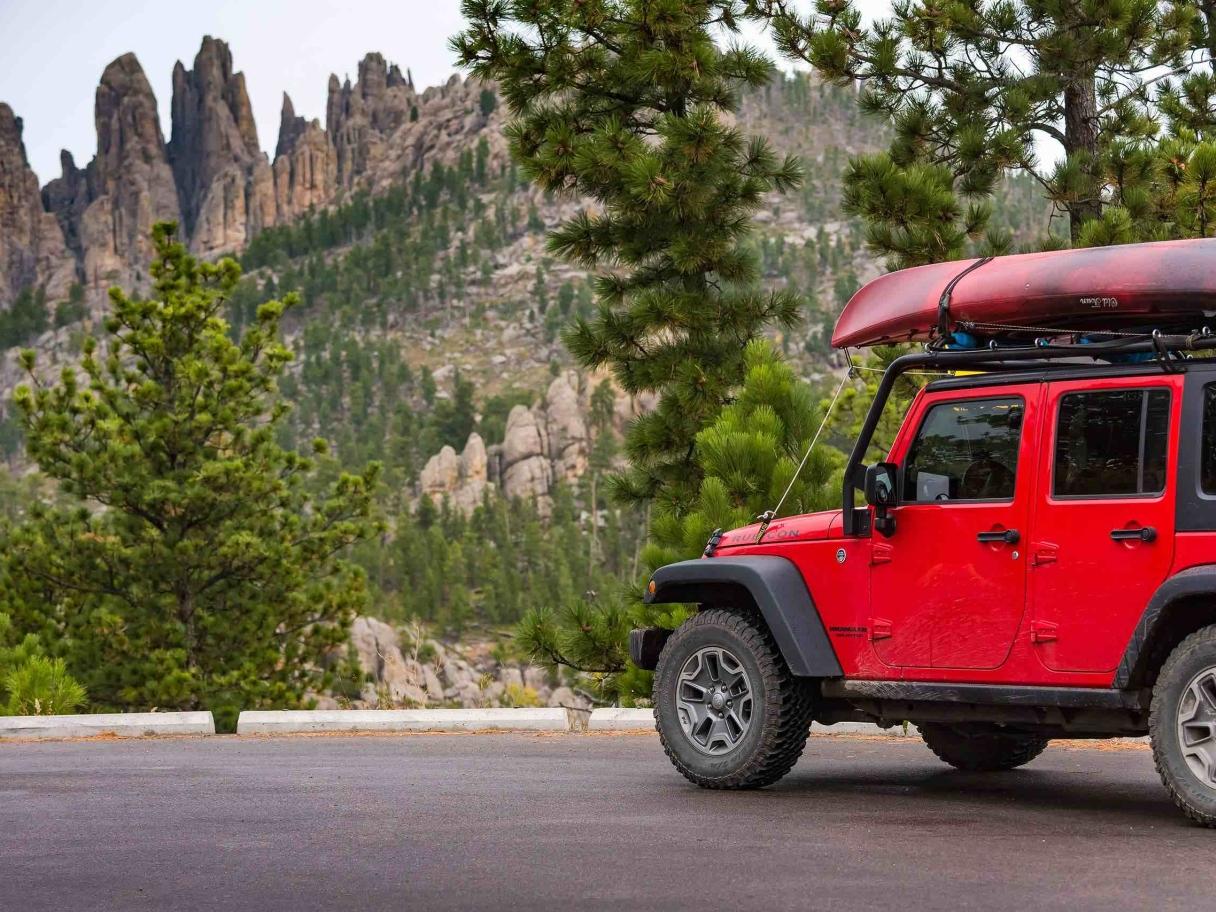 Needles Highway Jeep