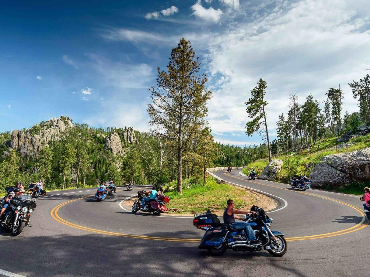 Needles Highway motorcycles