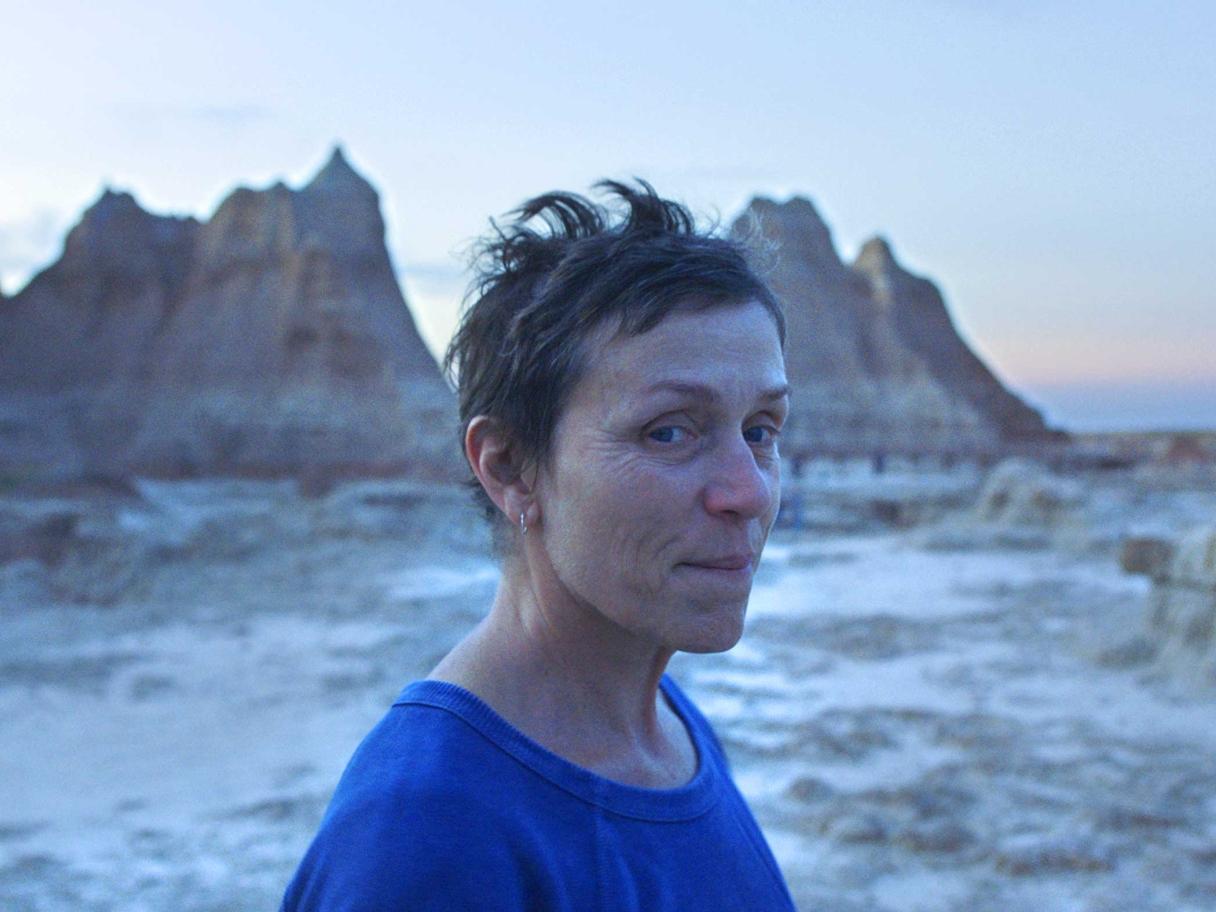 "Nomadland" filmed in South Dakota's Badlands