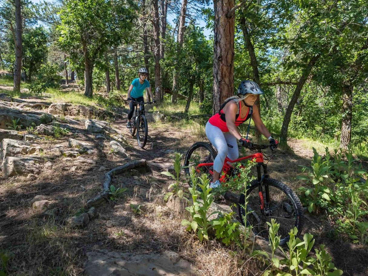 Mountain Biking at Ft. Meade Recreation Area
