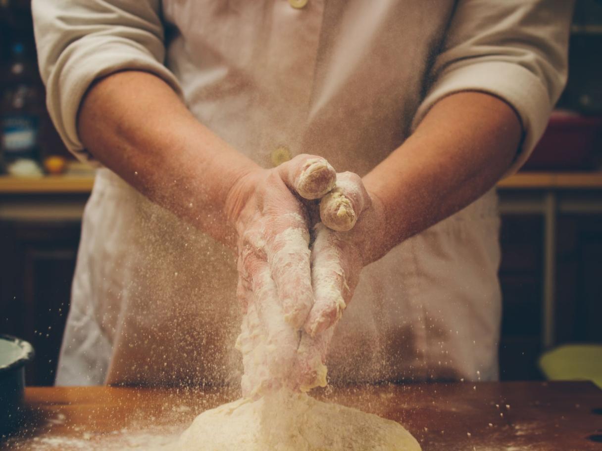 Chef's hand