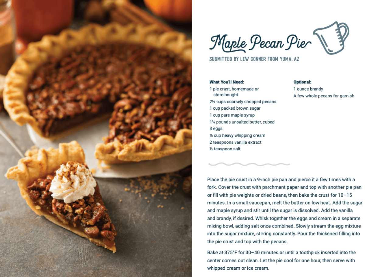 Maple Pecan Pie