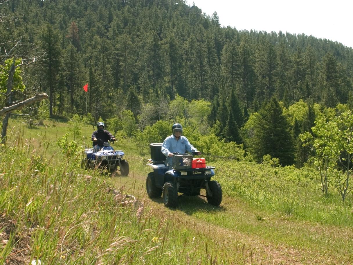 ATV Riding in the Northern Black Hills