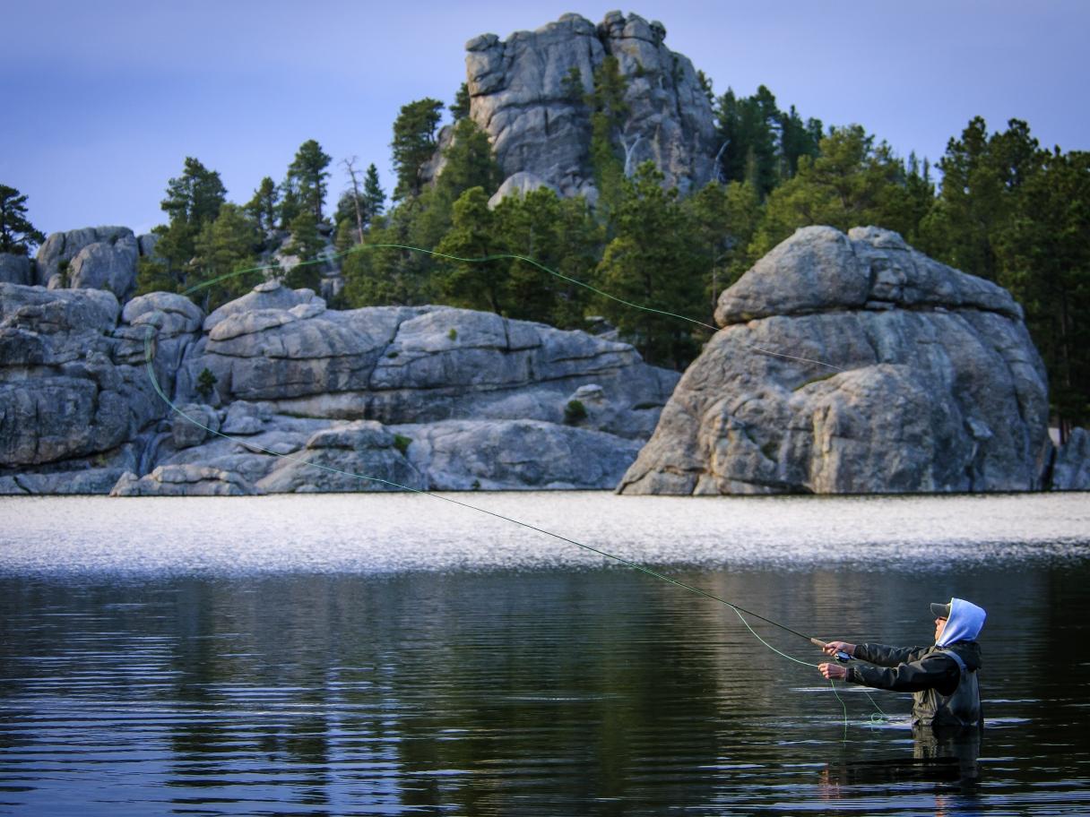 Fly fishing