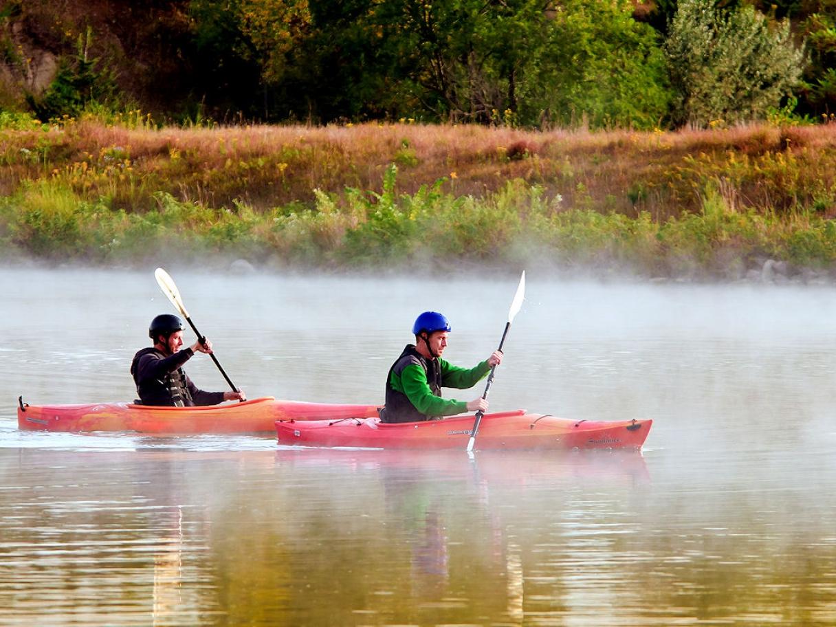 Kayaking