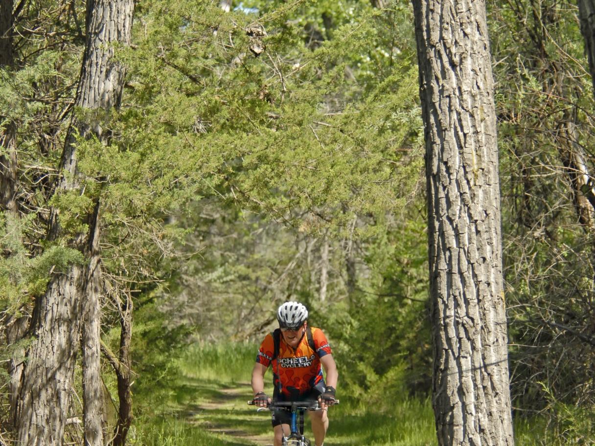 La Framboise mountain biking