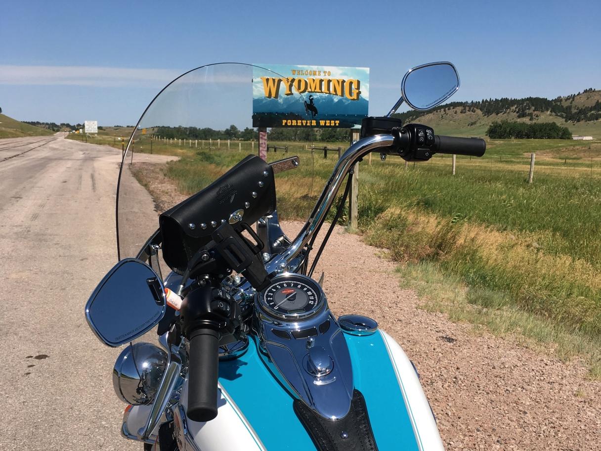 Leaving South Dakota