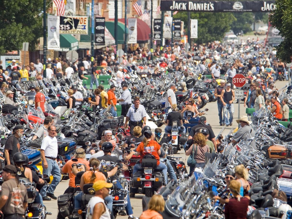 Riding Into Sturgis Travel South Dakota