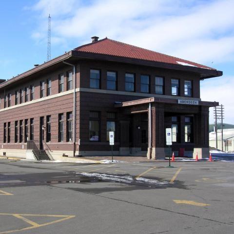 Old Milwaukee Train Depot, Aberdeen