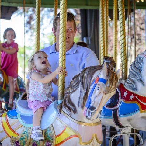 Storybook Land carousel