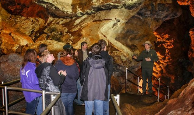Jewel Cave Interior
