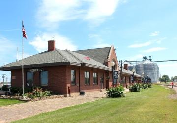 Chicago and NorthWestern Historic Railroad Depot, Redfield