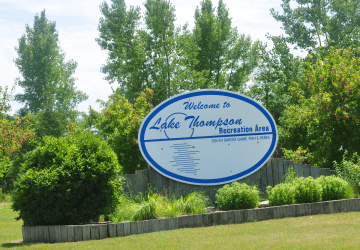 Lake Thompson State Recreation Area, near Lake Preston