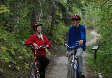 Bike in the Canyon