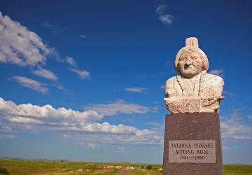 Sitting Bull Monument, near Mobridge