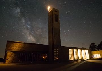 The Abbey At Night