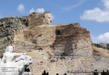 Crazy Horse Memorial Carving