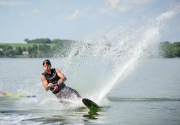 Lake Madison water skiing