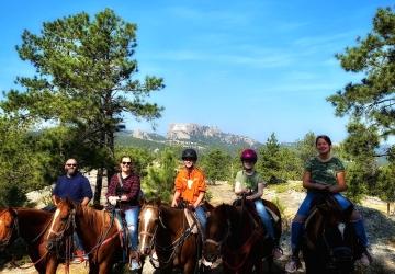 Triple R Ranch & Rushmore Trail Rides, Keystone