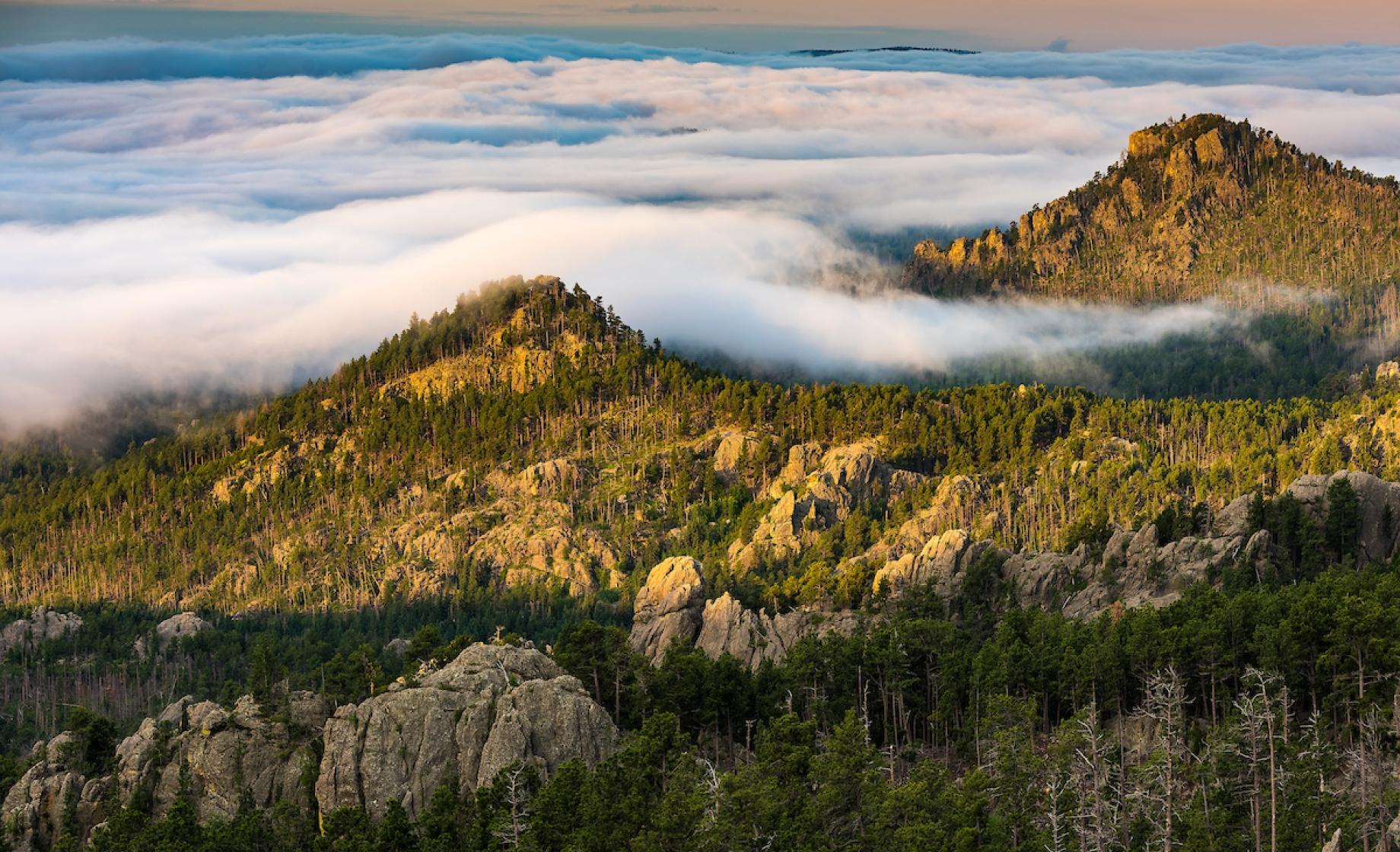 Needles Highway sunrise