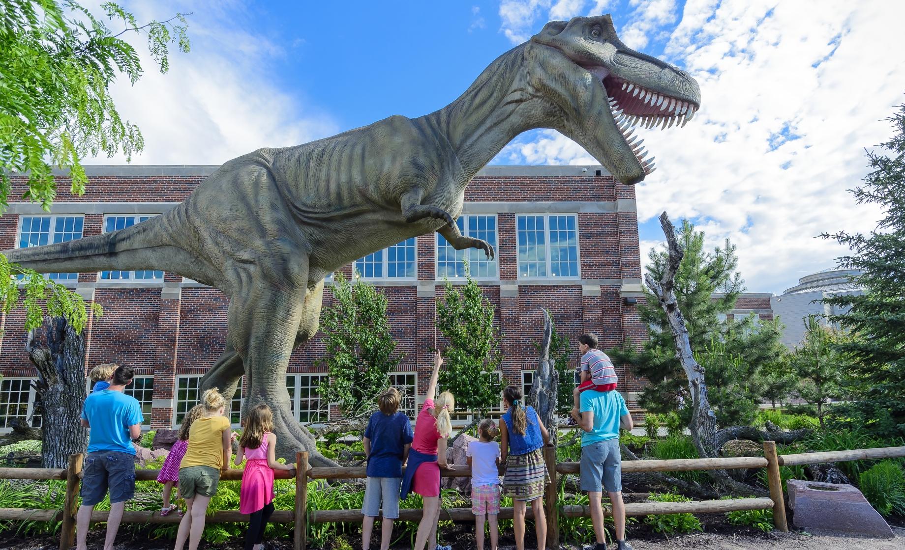 Dinosaur at SD Childrens Museum