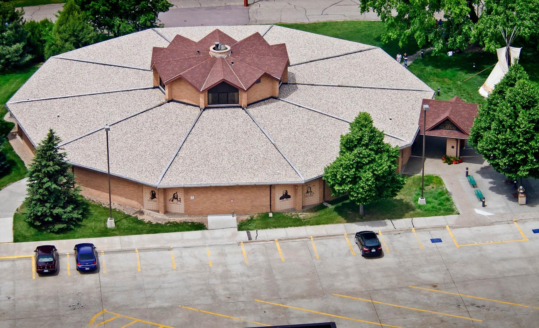 Akta Lakota Museum Aerial View