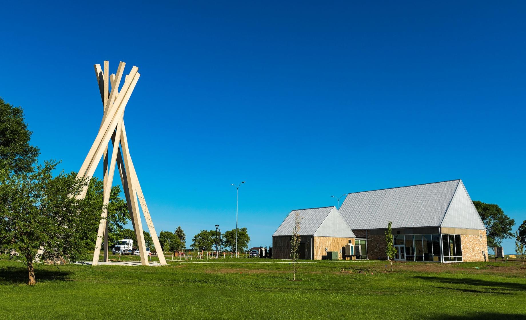 Interstate Welcome Center near Vermillion, South Dakota