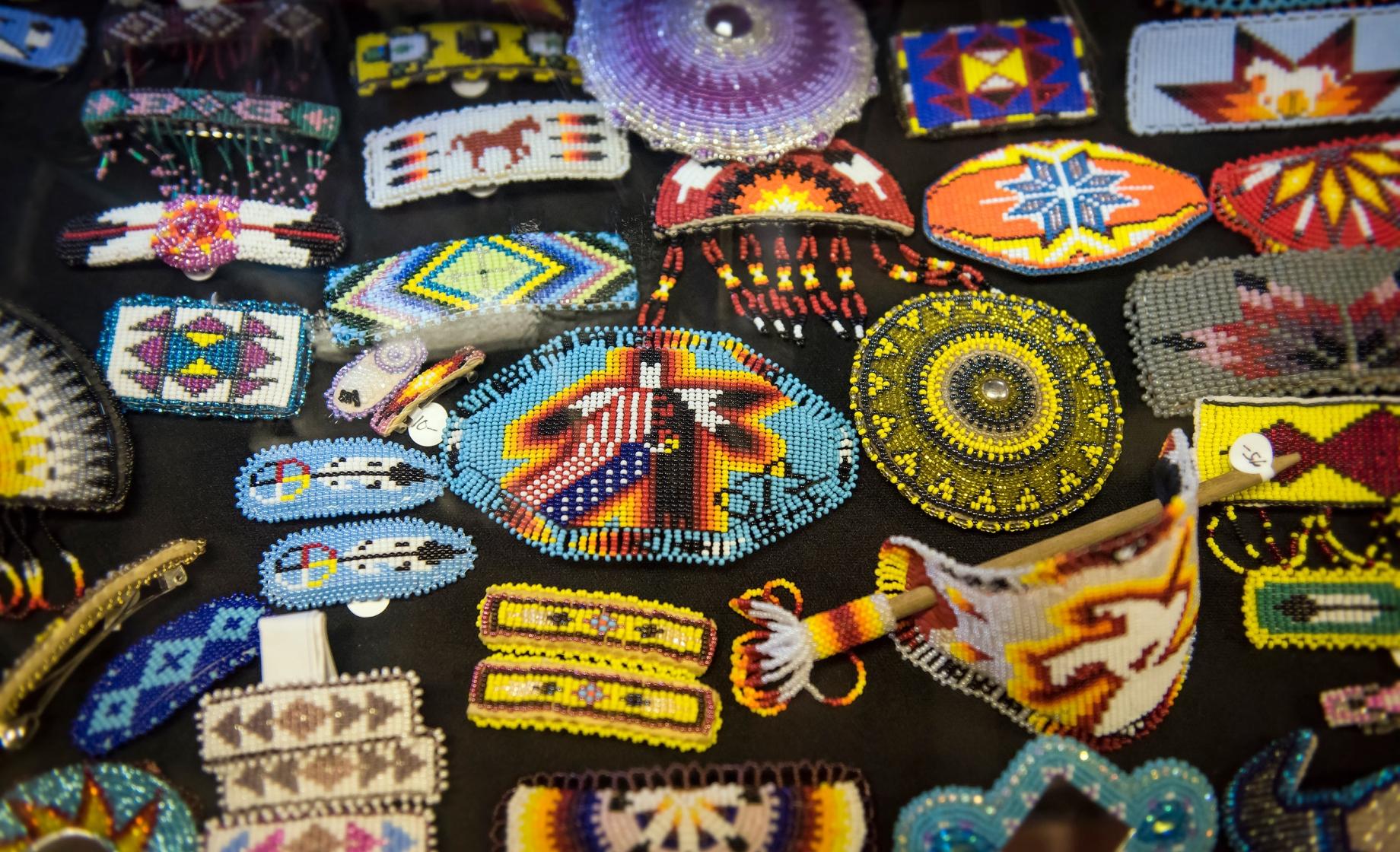 Native American bead work