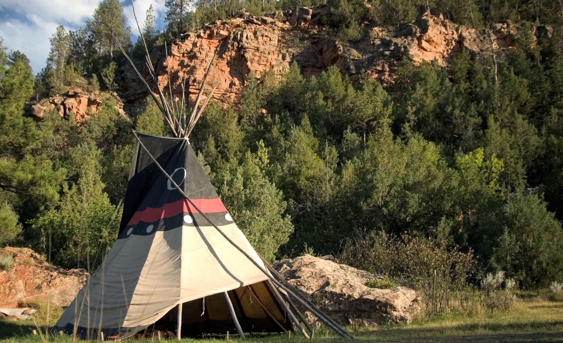 Tipi in South Dakota