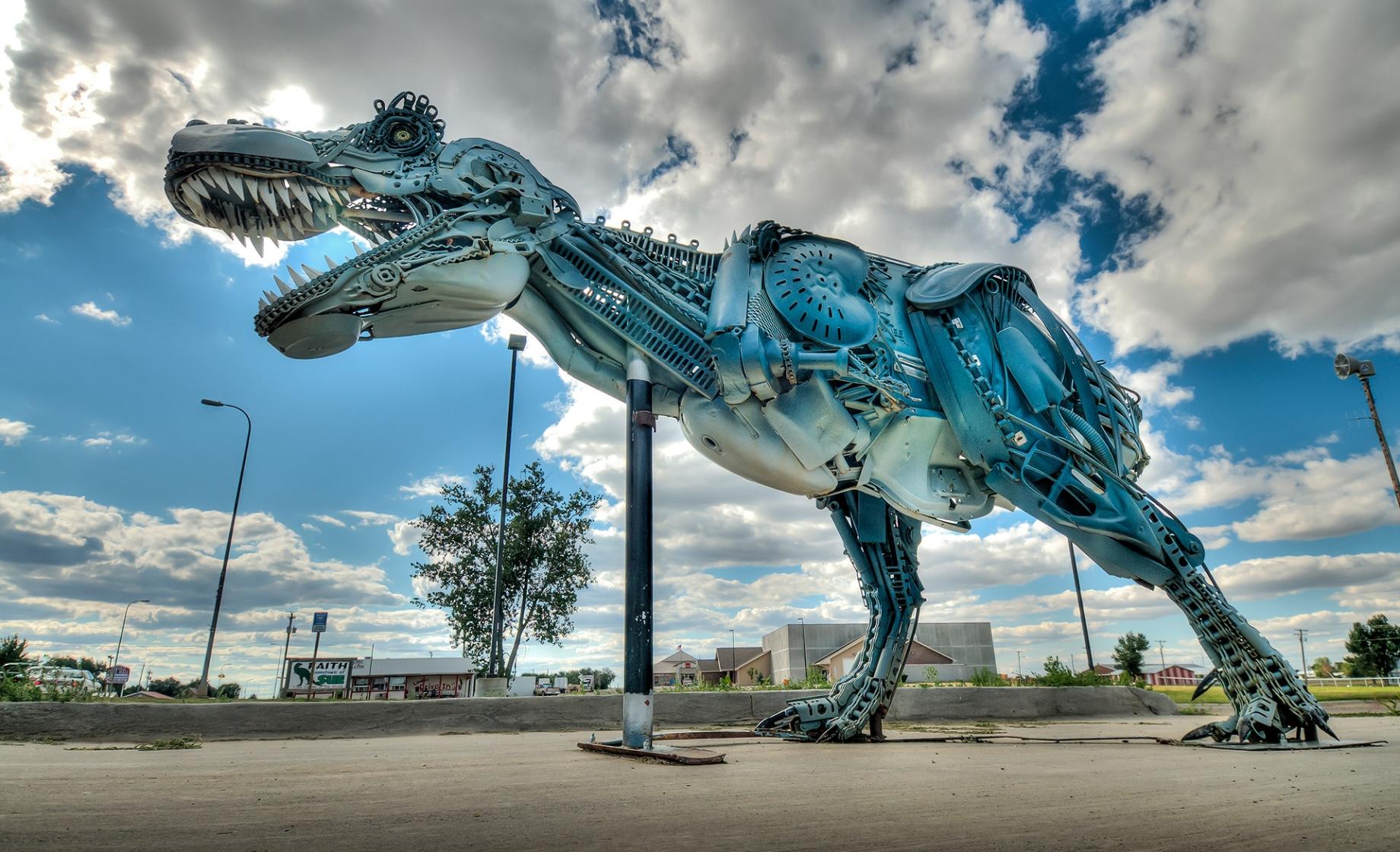 T-Rex Sculpture