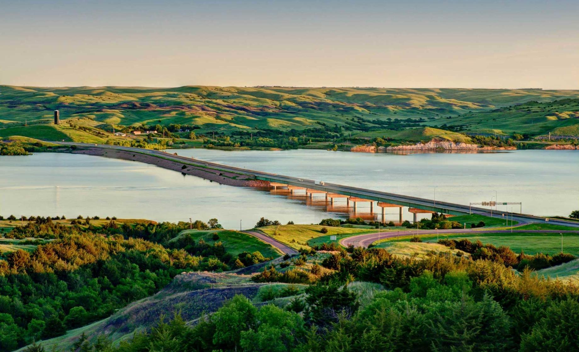 Bridge over Missouri River